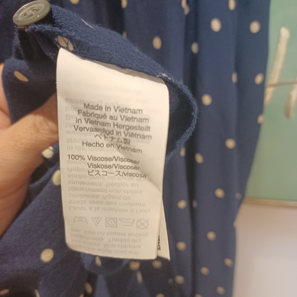 MADEWELL Ruffle-Strap Button-Front Dress in Polka Dot - Picture 7 of 11